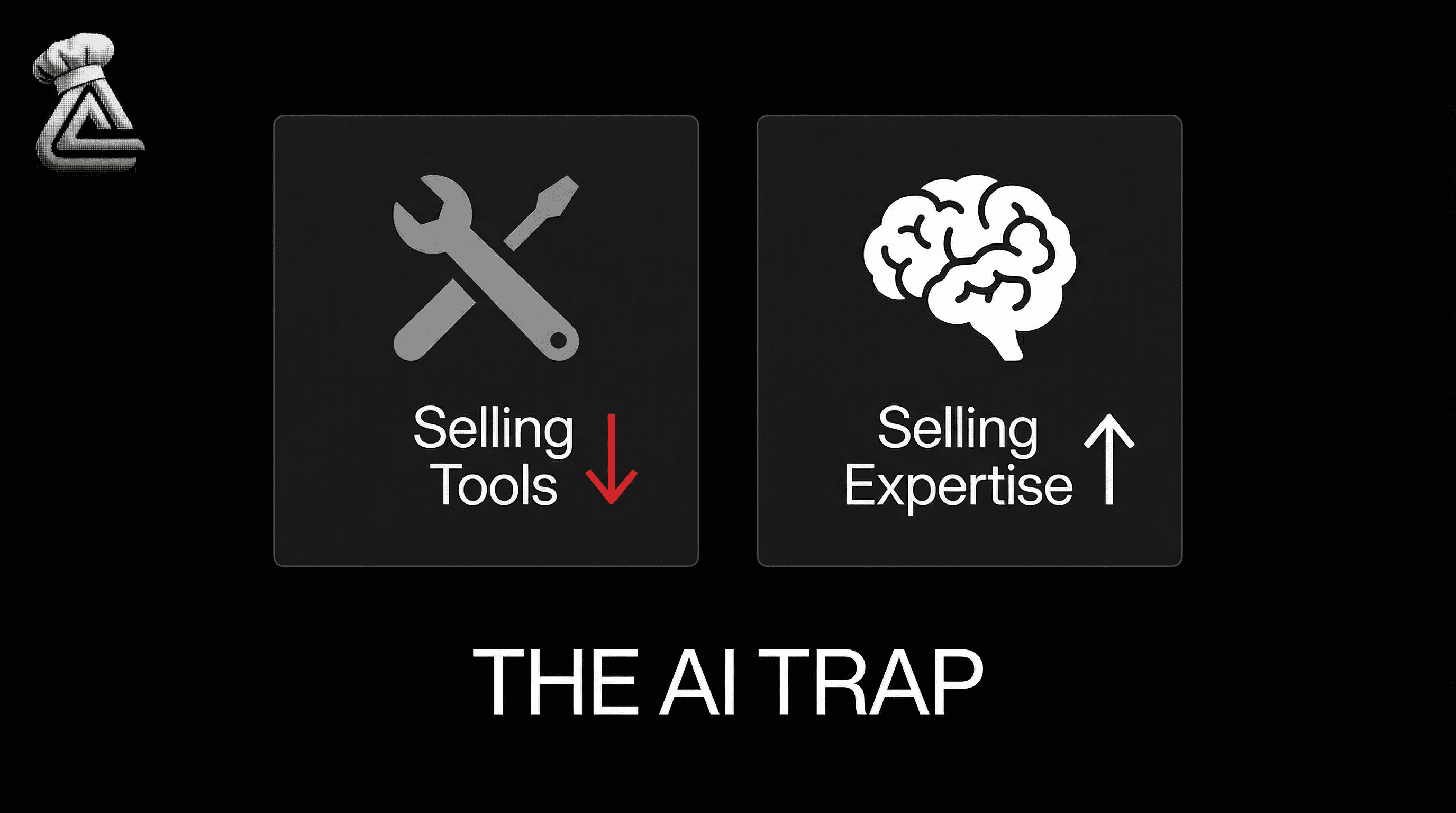 The AI Trap: Why Selling Tools Won't Make You Rich (And What Will)