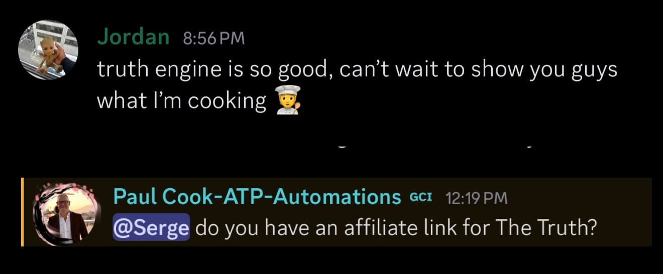 Jordan - Truth Engine is so good